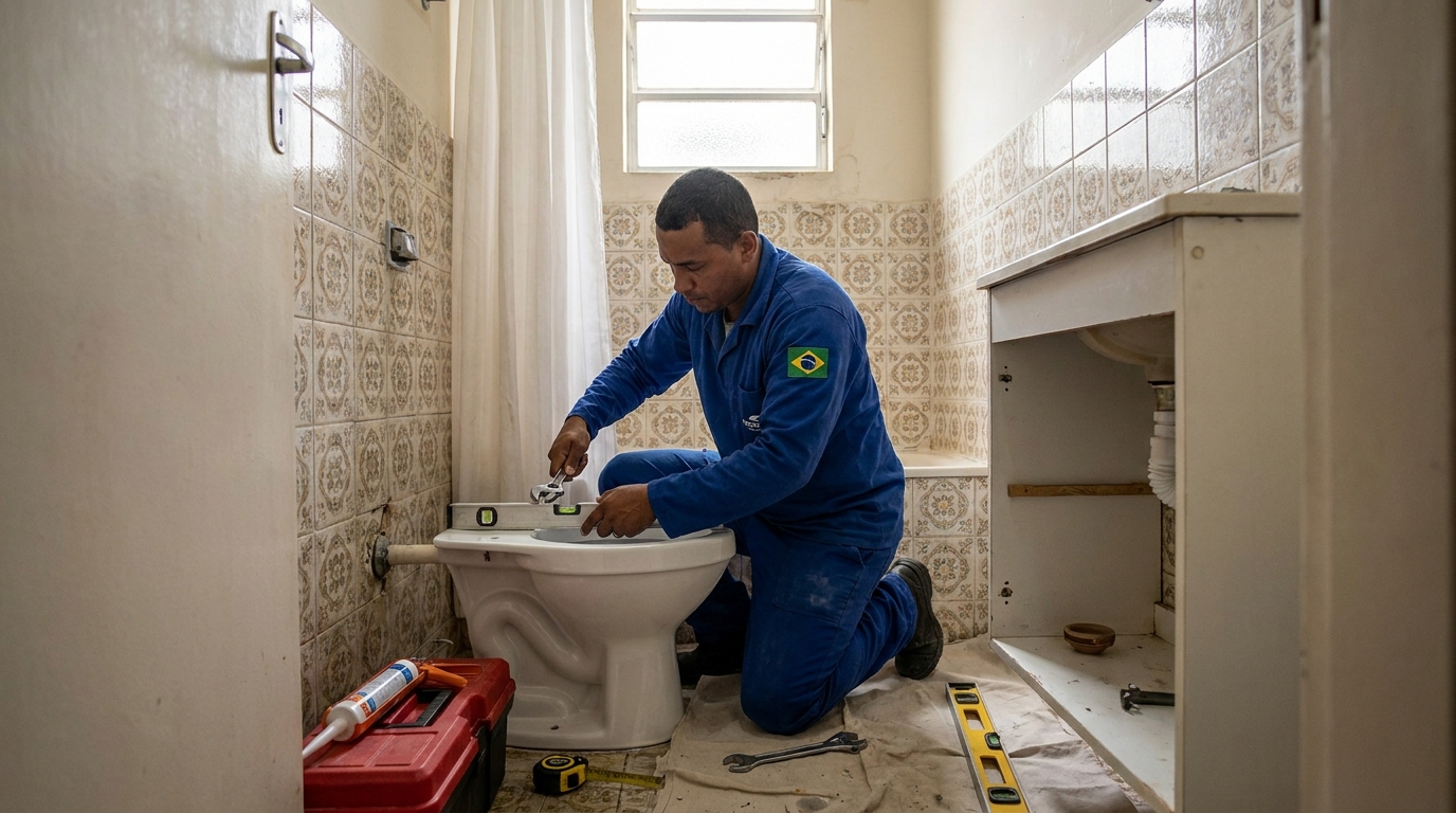Ajuste de Base e Vedação no Torreão, Recife‑PE