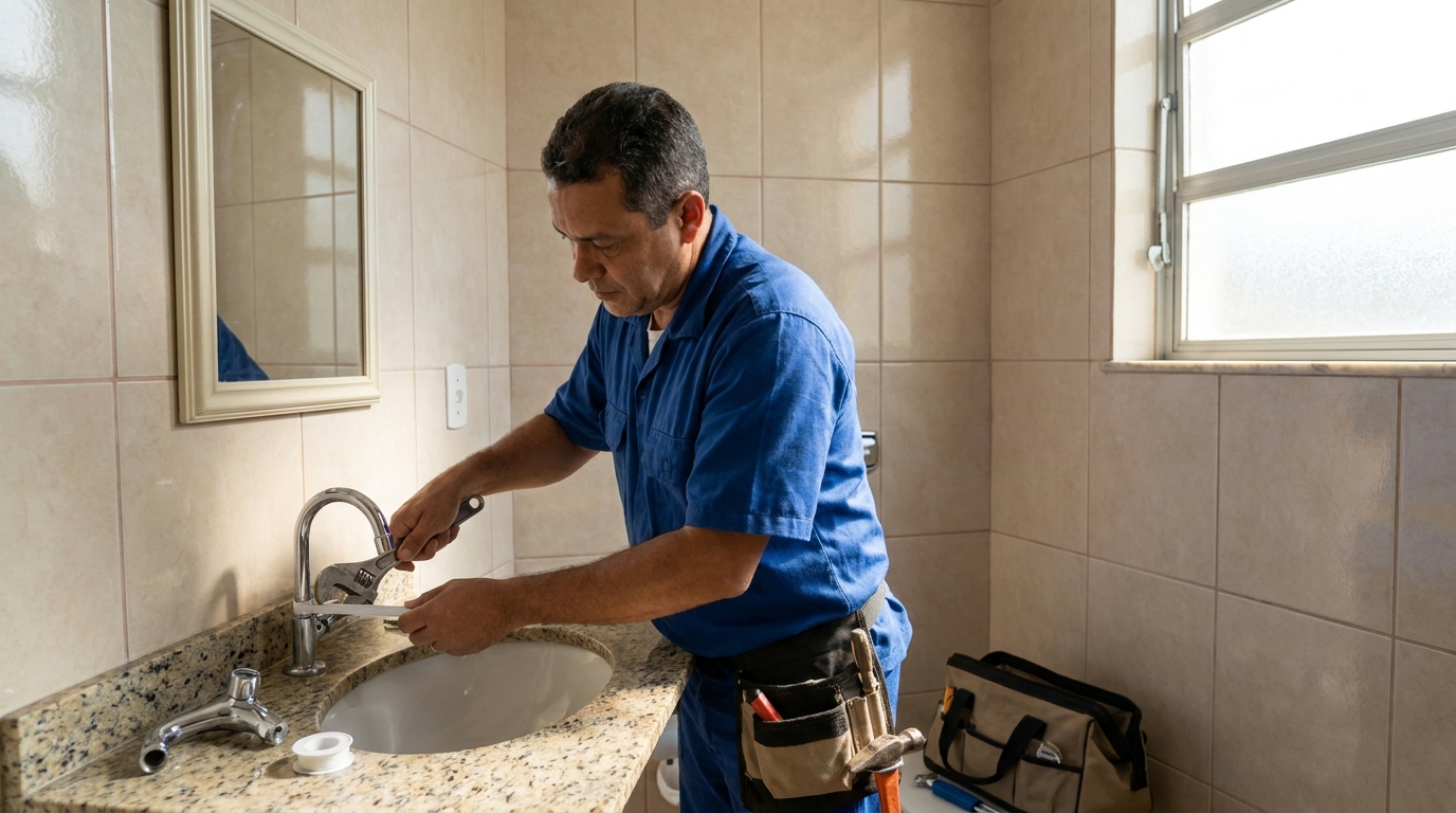 Ajustes em Torneiras em San Martin, Recife‑PE