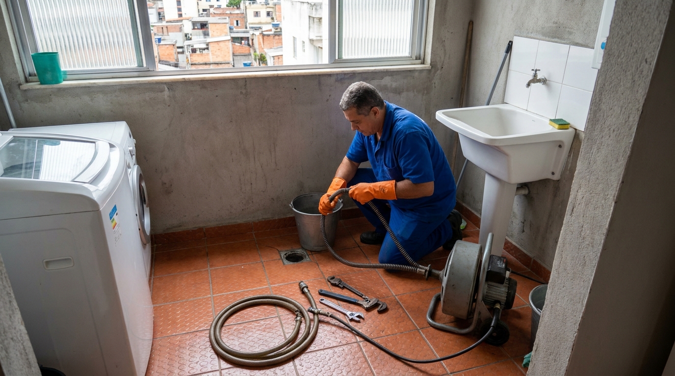 Limpeza Profunda de Ralos em Ipsep, Recife‑PE